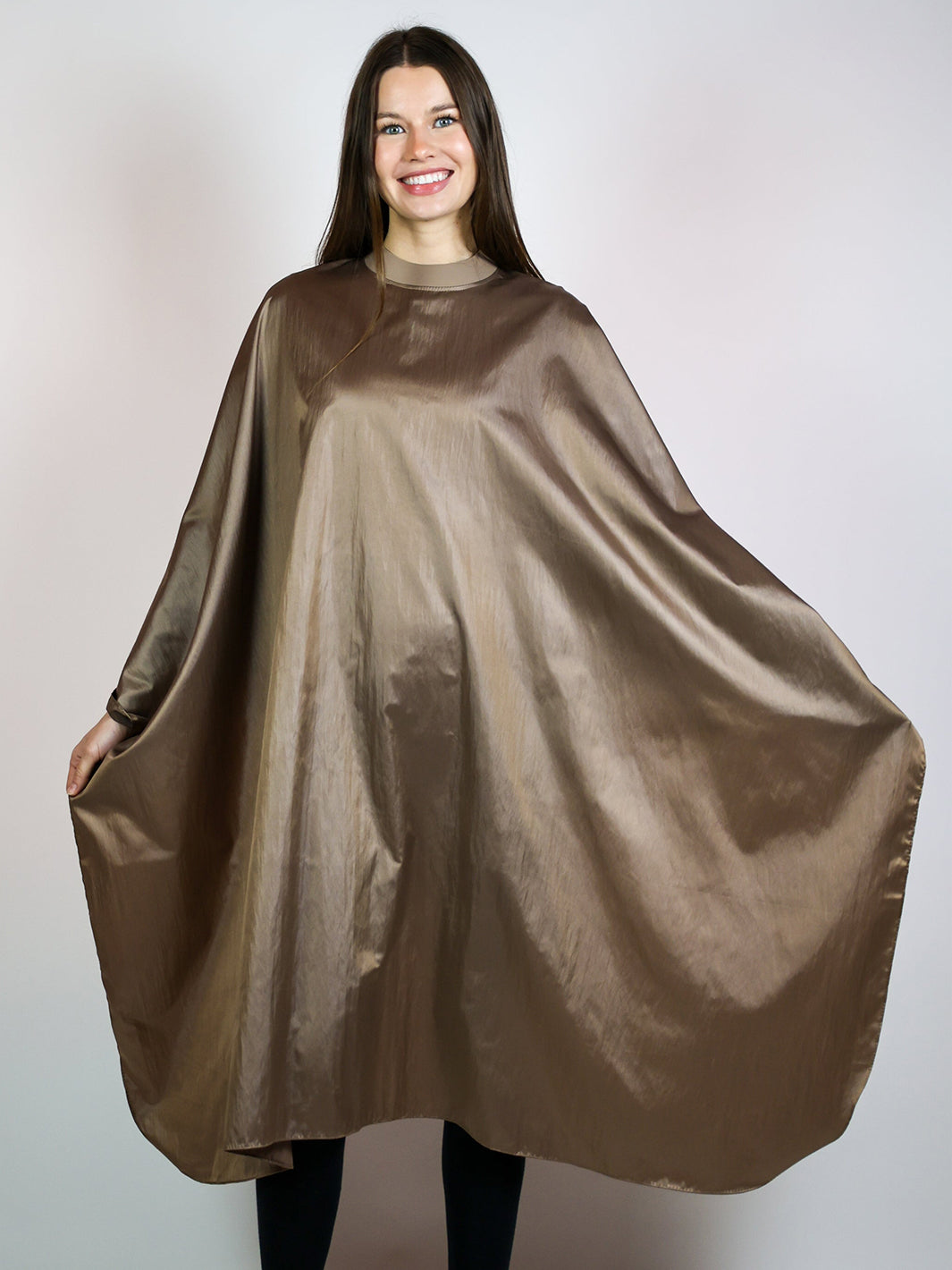 DURALUXE LIQUID MOCHA SILICONE COLLAR CAPE
