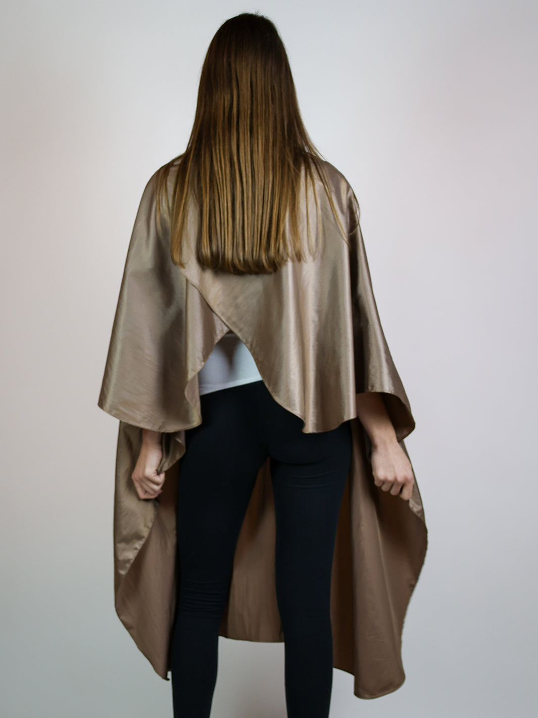 DURALUXE LIQUID MOCHA SILICONE COLLAR CAPE