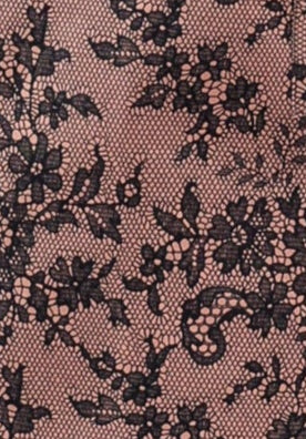 close up of lace floral blush background