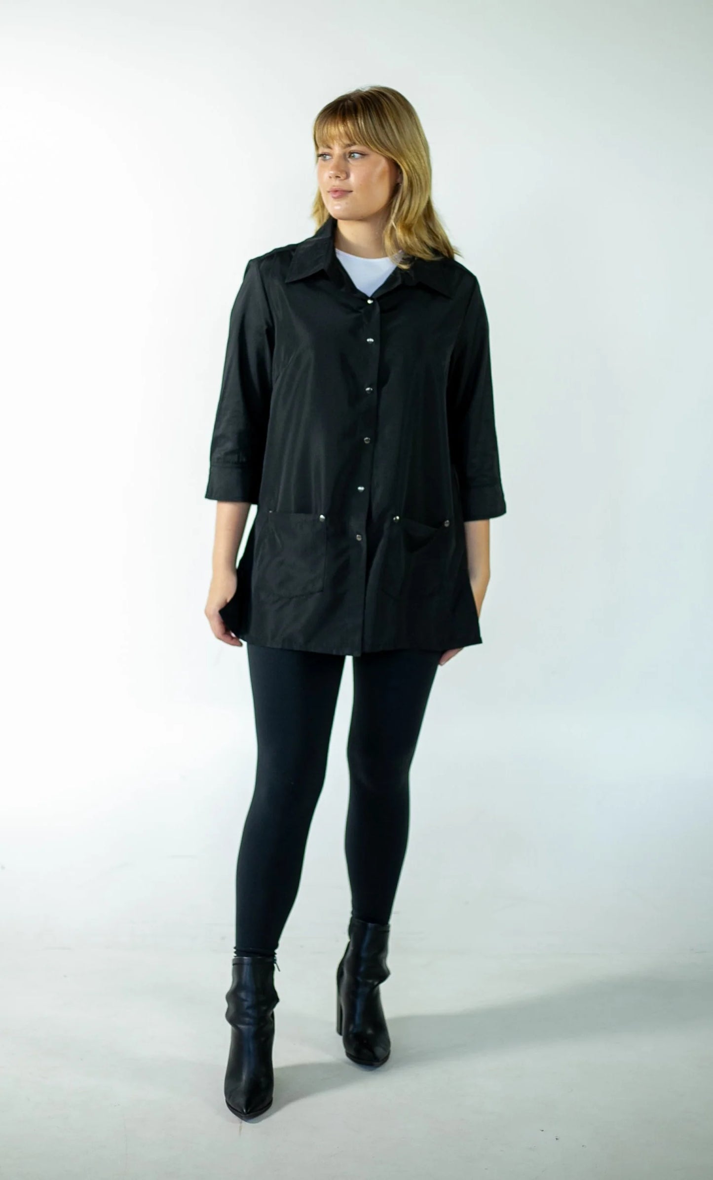 ARTIST WORK SHIRT TUNIC - BLEACH RESISTANT