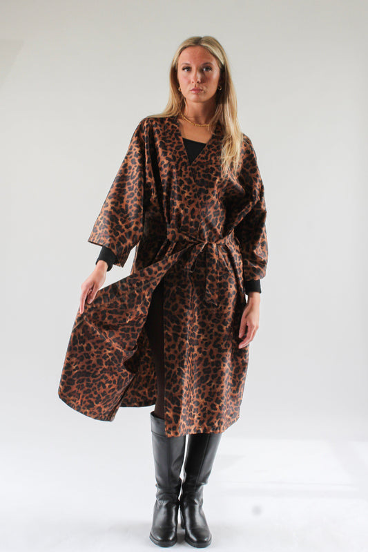 2FACED LEOPARD FIX DOUBLE ROBE