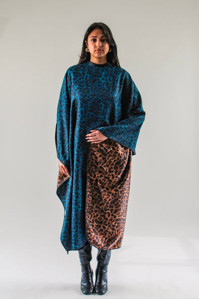 2FACED LEOPARD FIX REVERSIBLE CAPE