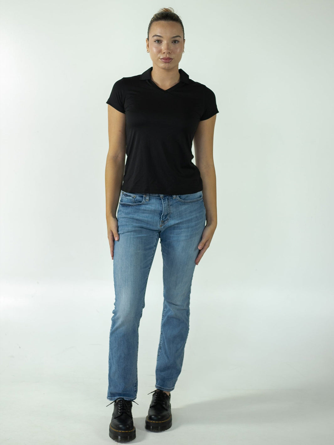 C LADIES PERFORMANCE LUXURY POLO - BLEACH RESISTANT