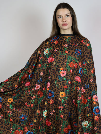 A LEOPARD BLOSSOM CAPE CUSTOM BRANDING