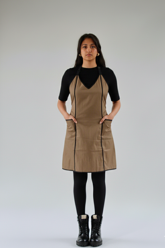 DURALUXE DUET LIQUID MOCHA PLUNGE APRON