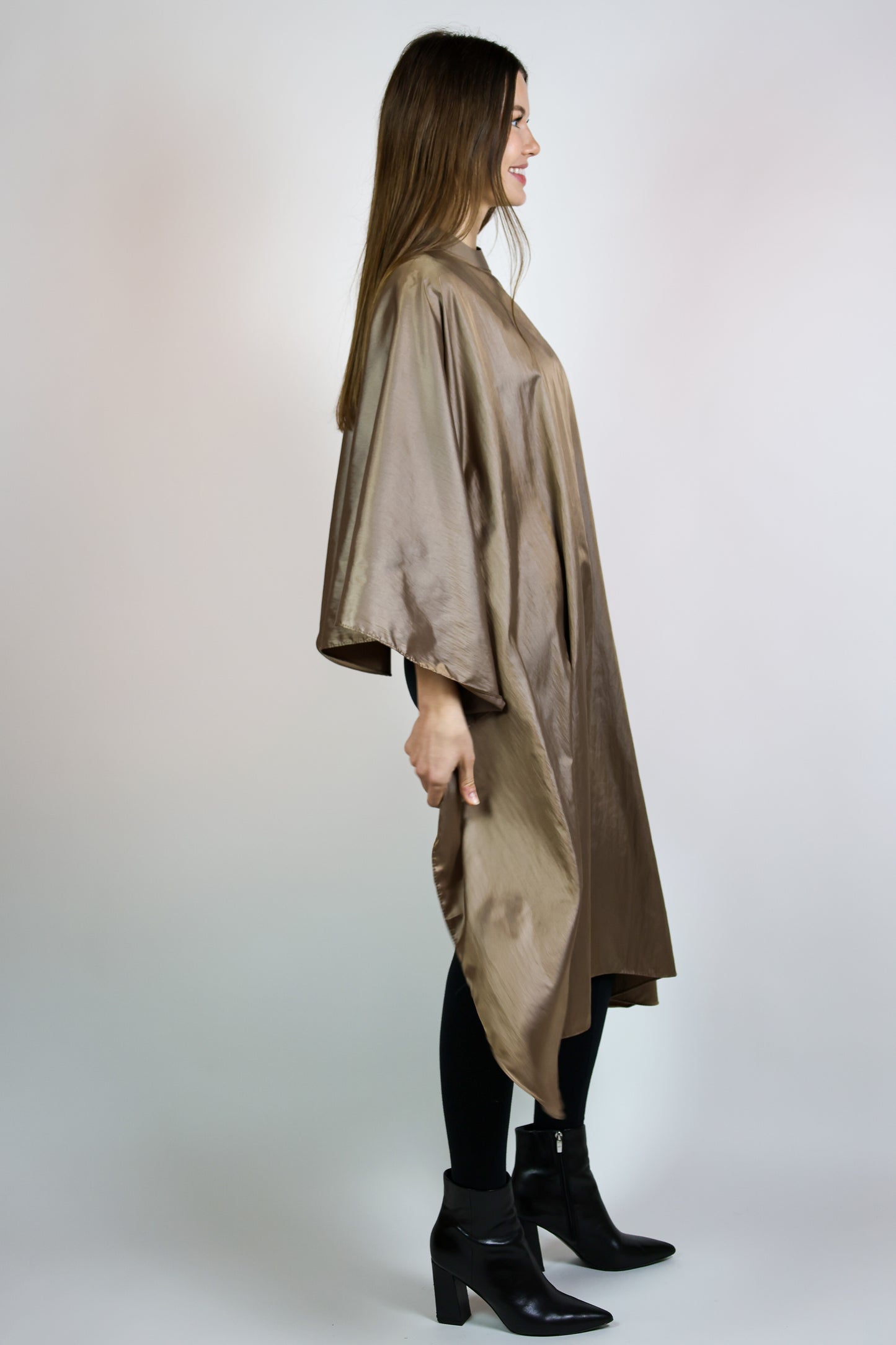 BROWN BLUSH CAPE