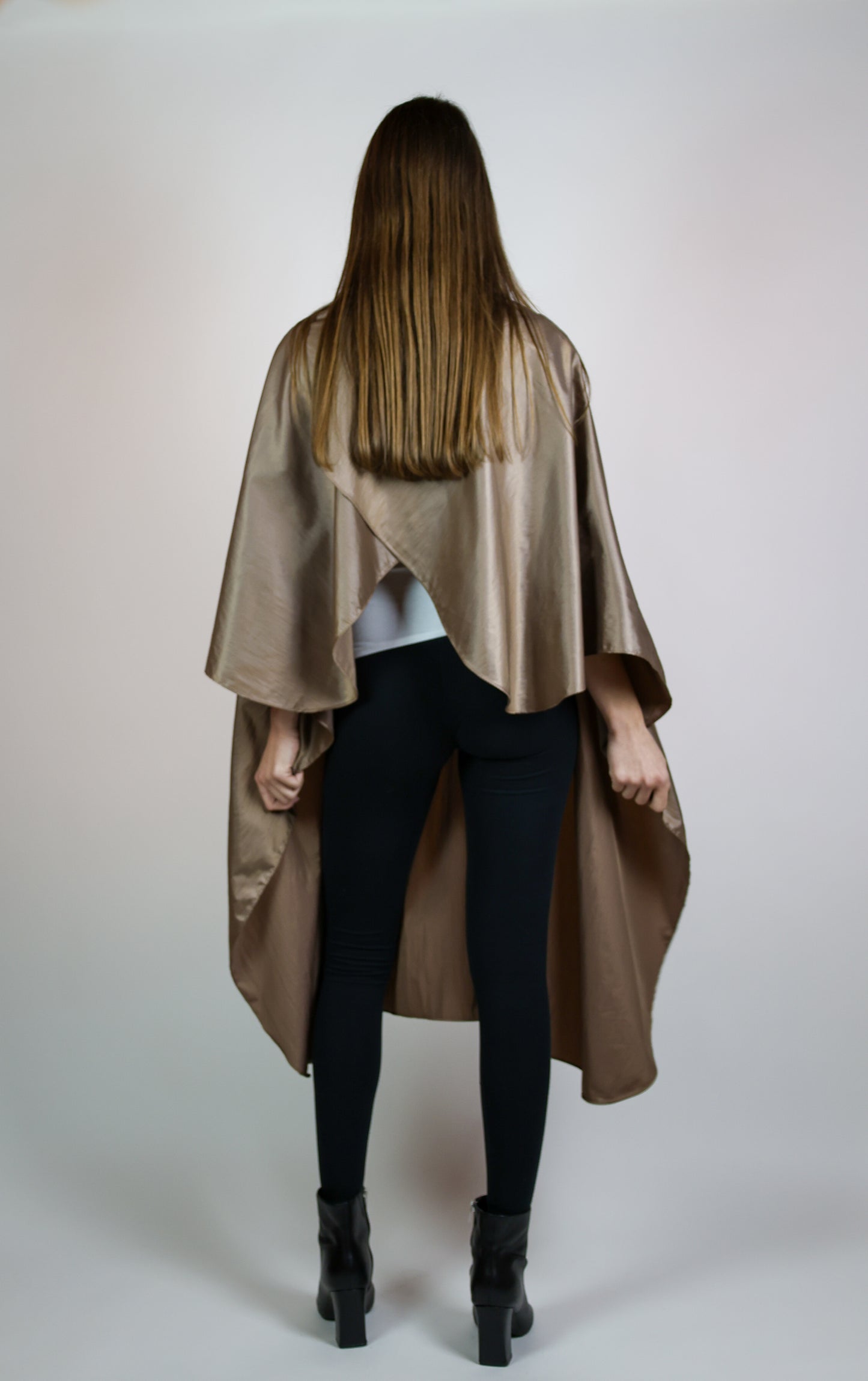 BROWN BLUSH CAPE