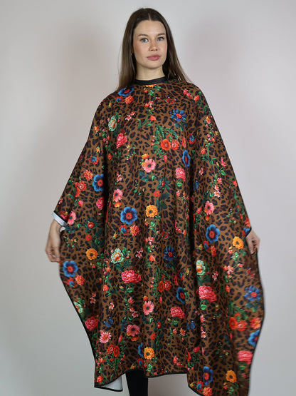 A LEOPARD BLOSSOM CAPE CUSTOM BRANDING
