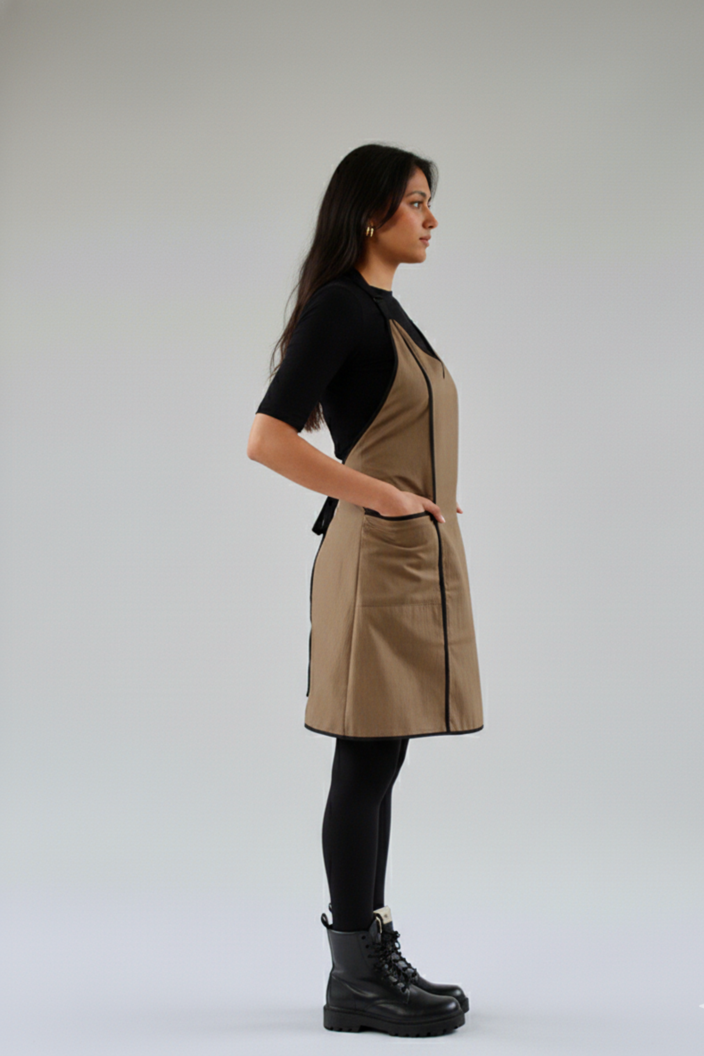 DURALUXE DUET LIQUID MOCHA PLUNGE APRON