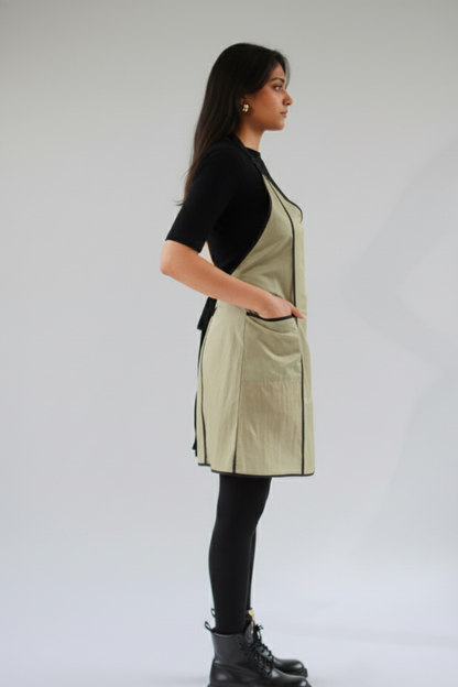 DURALUXE DUET LIQUID CHAMPAGNE PLUNGE APRON