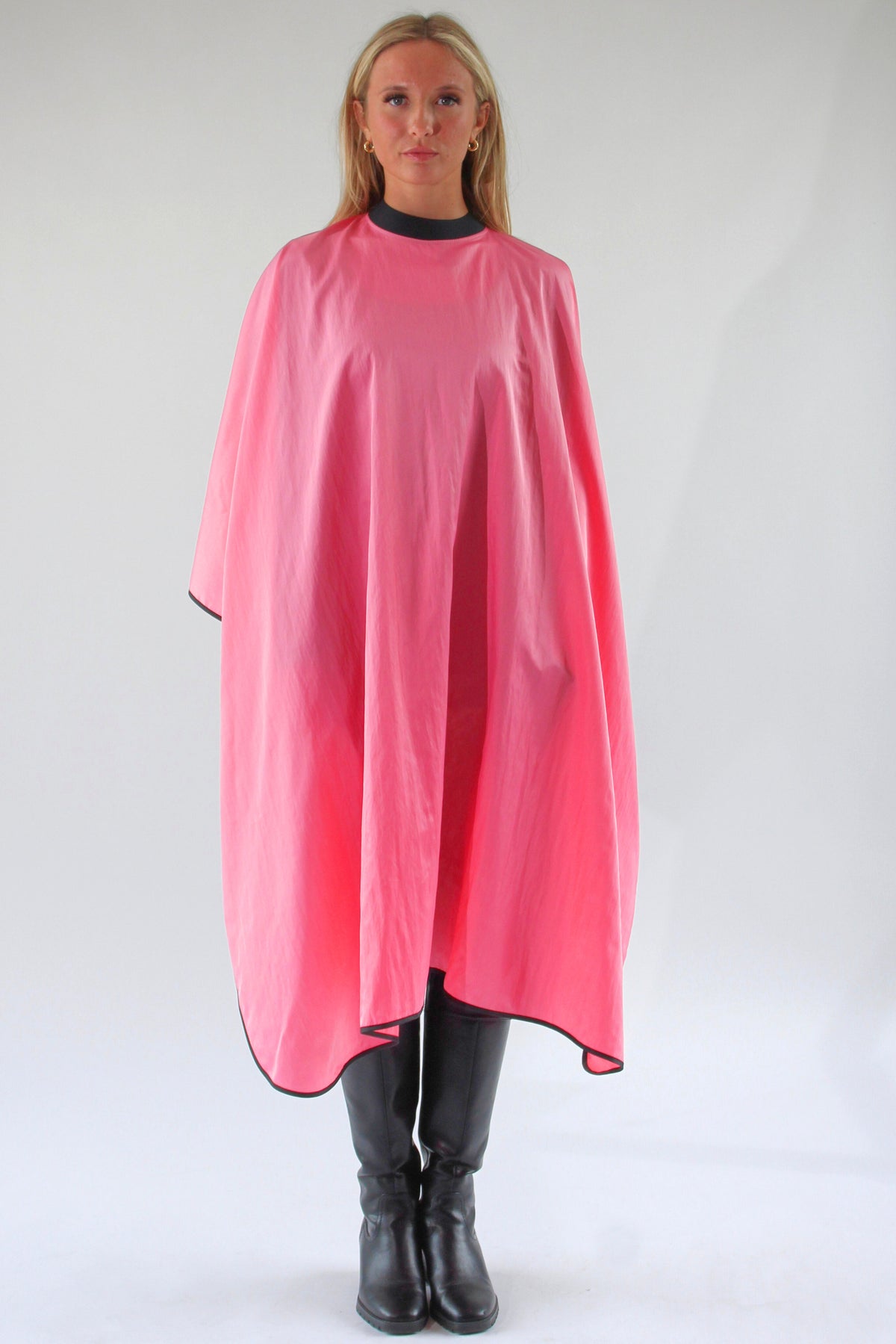 A DURALUXE LIQUID BLOWOUT BARBIE STYLING CAPE CUSTOM BRANDING