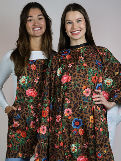 A LEOPARD BLOSSOM CAPE CUSTOM BRANDING