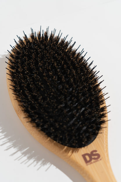 DS Ionic-Infused Bamboo Oval Brush