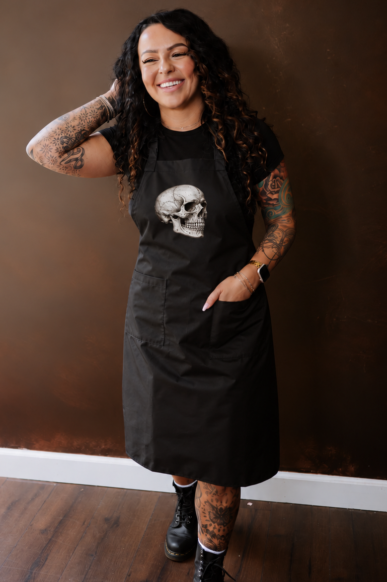 SKULL WATERPROOF APRON