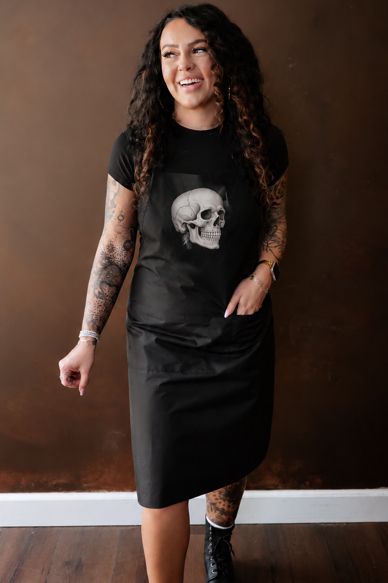 SKULL WATERPROOF APRON