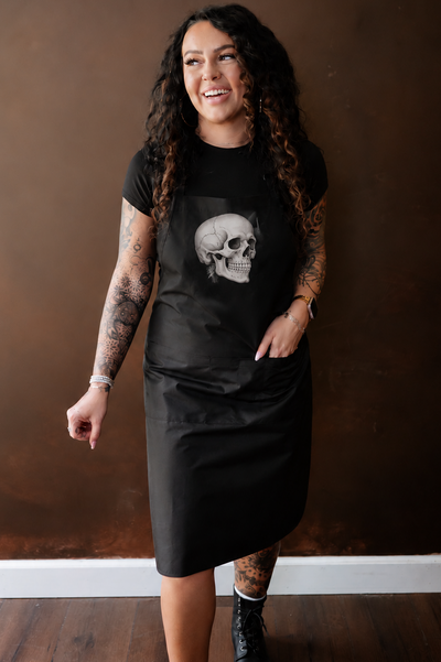 SKULL WATERPROOF APRON