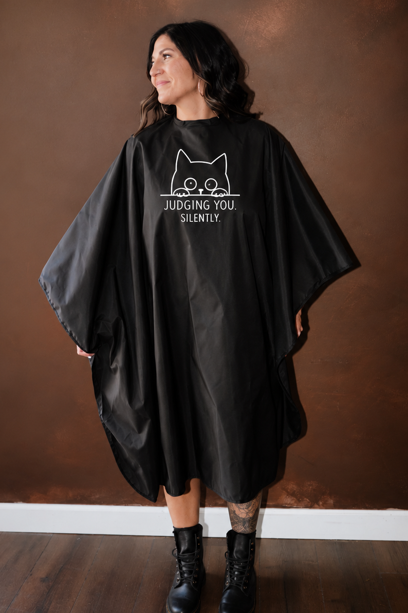 JUDGING YOU SILENTLY WATERPROOF CAPE