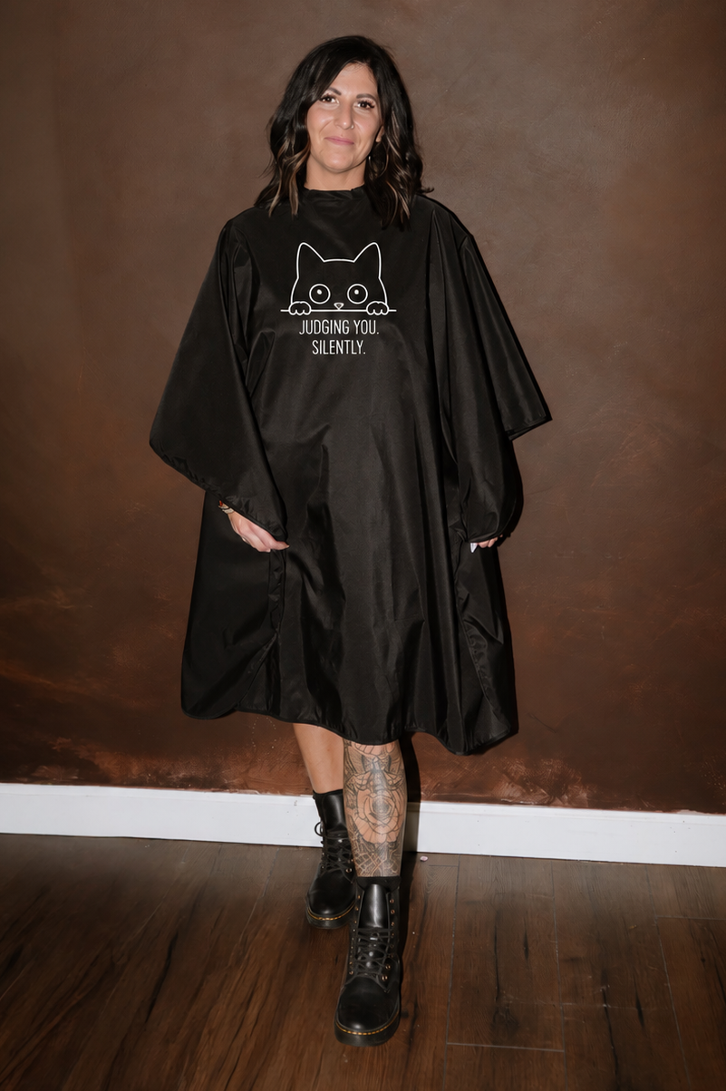 JUDGING YOU SILENTLY WATERPROOF CAPE