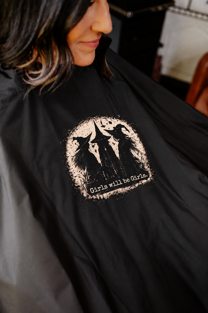 GIRLS WILL BE GIRLS WATERPROOF CAPE