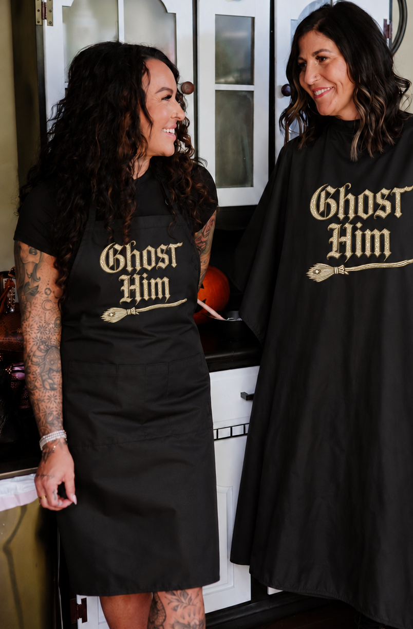 GHOST HIM WATERPROOF APRON
