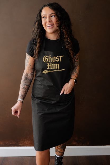 GHOST HIM WATERPROOF APRON
