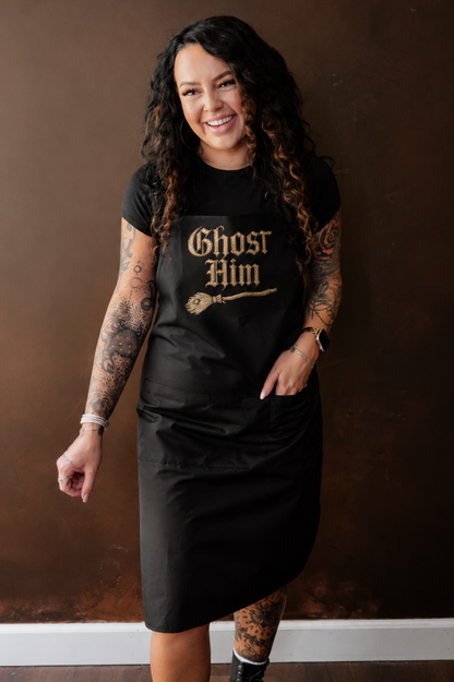 GHOST HIM WATERPROOF APRON