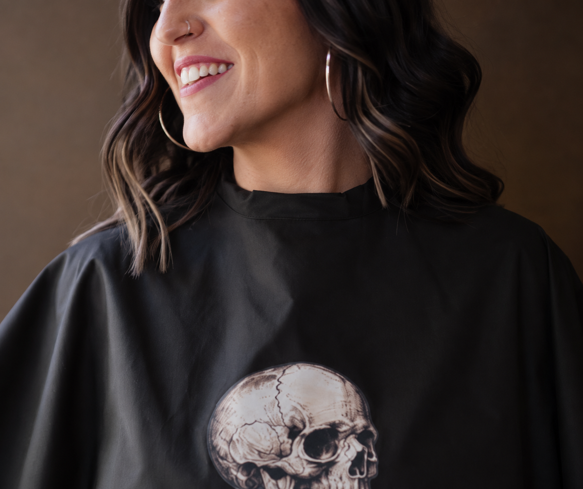 SKULL WATERPROOF CAPE