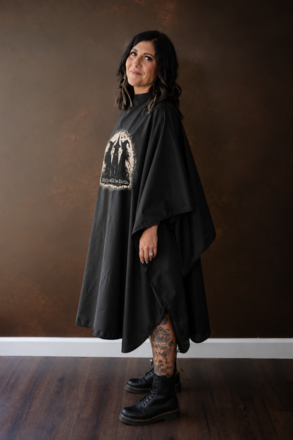GIRLS WILL BE GIRLS WATERPROOF CAPE