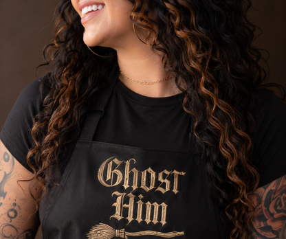 GHOST HIM WATERPROOF APRON