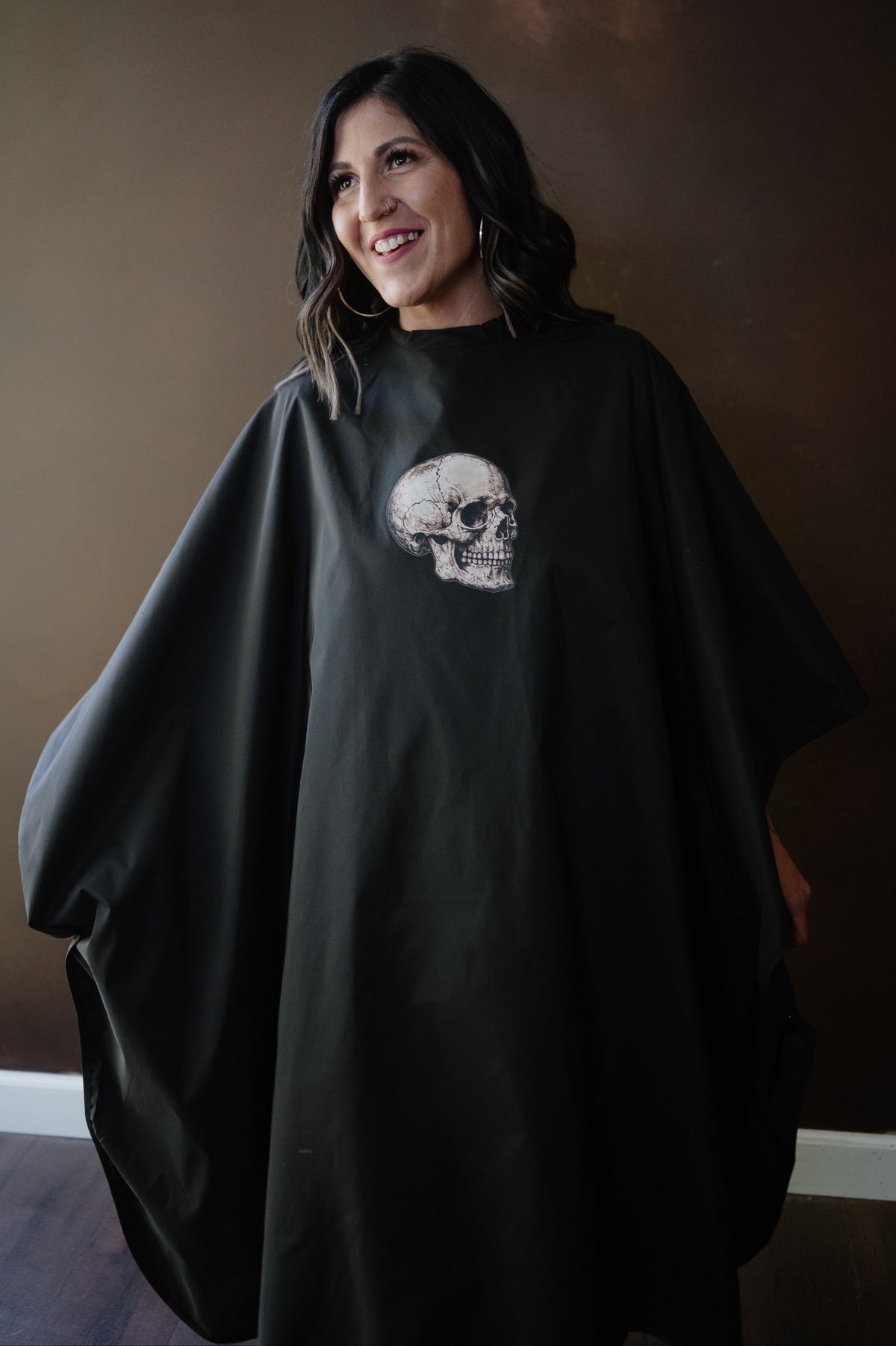 SKULL WATERPROOF CAPE