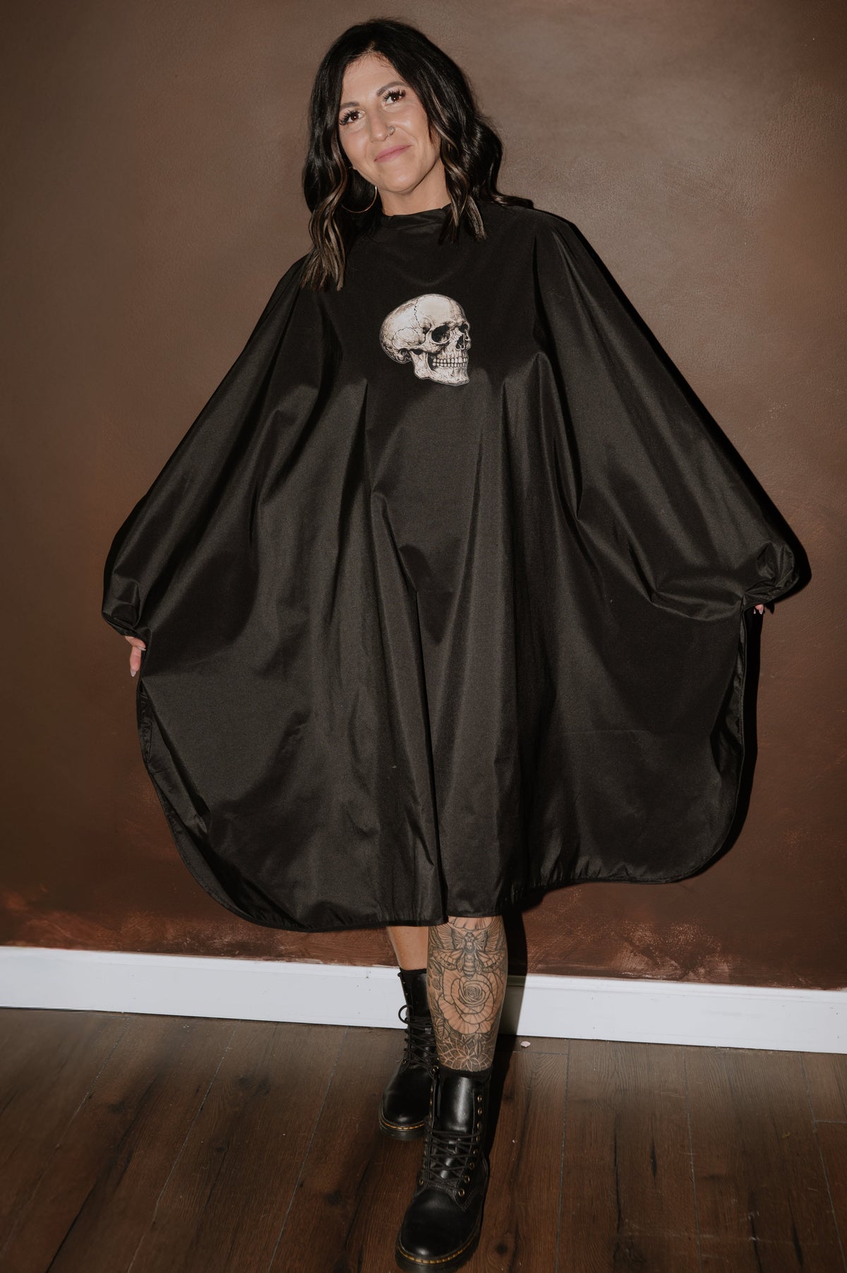 SKULL WATERPROOF CAPE