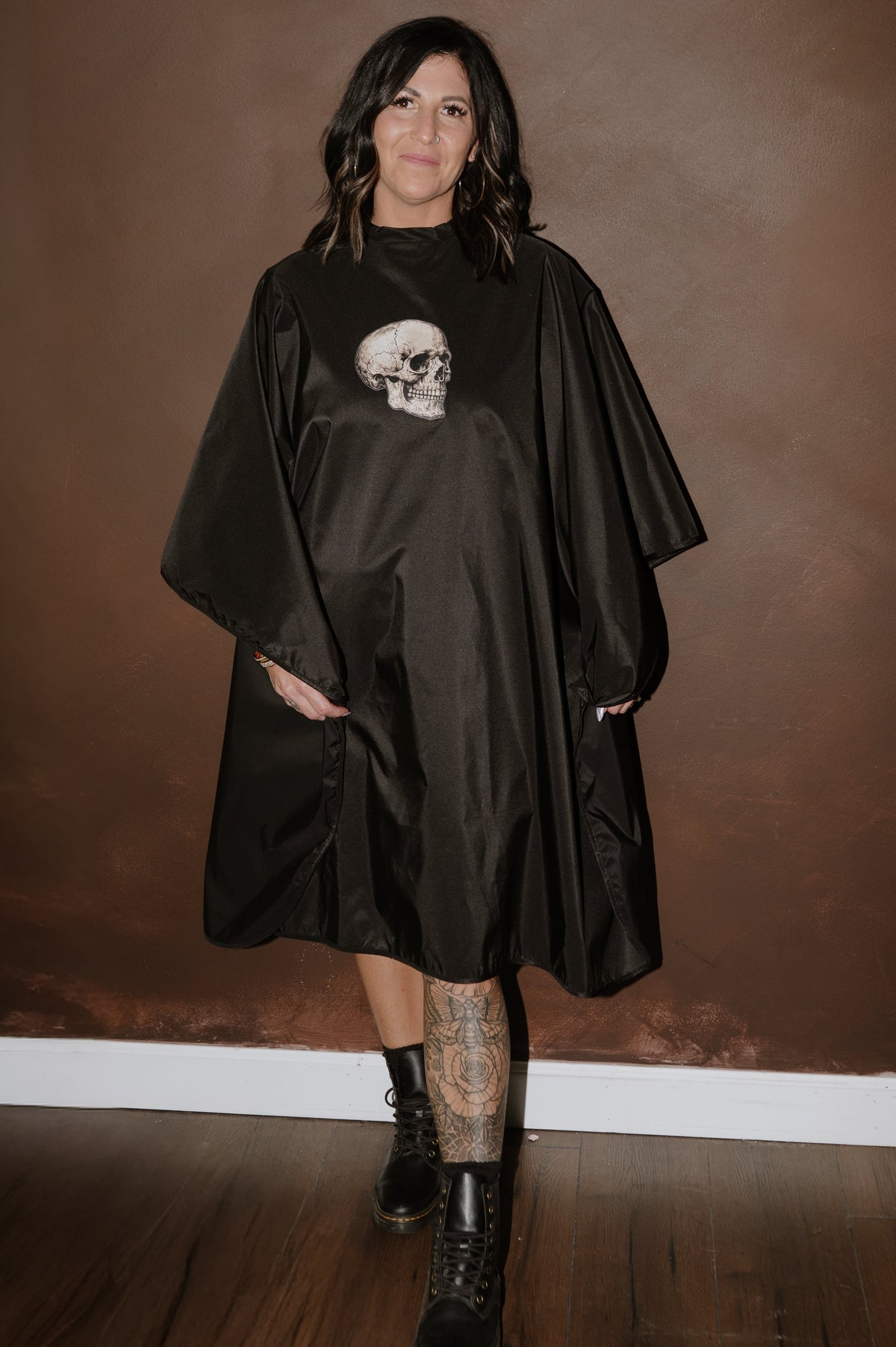 SKULL WATERPROOF CAPE