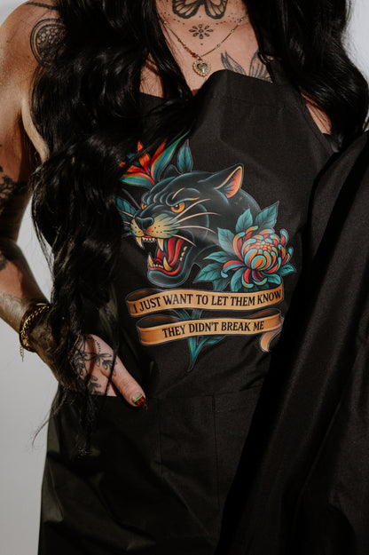 Unbroken Panther Apron