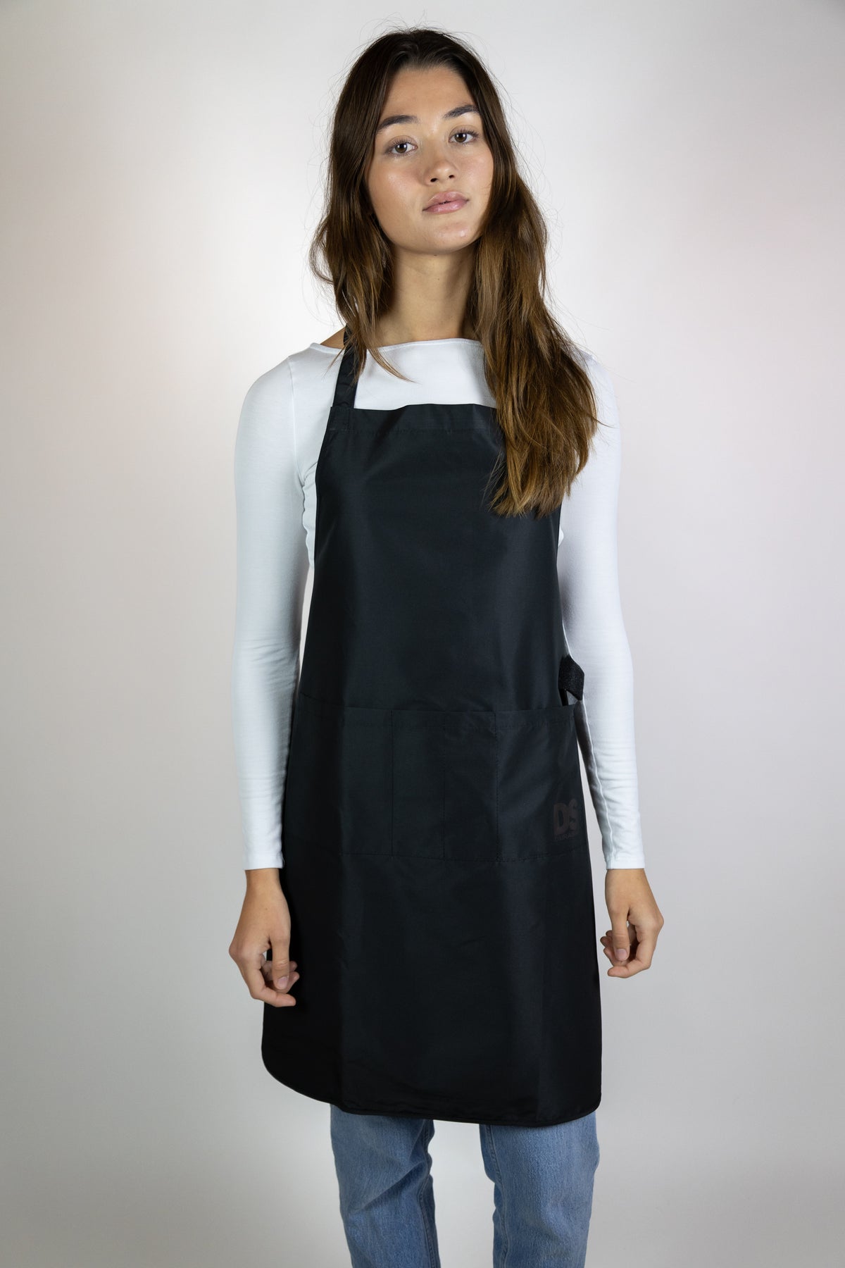 B DURA SILK™ CLASSIC WATERPROOF APRON - SHORT STYLE CUSTOM BRANDING
