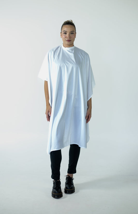 Durasilk™ White Classic Cape – Bleach Resistant