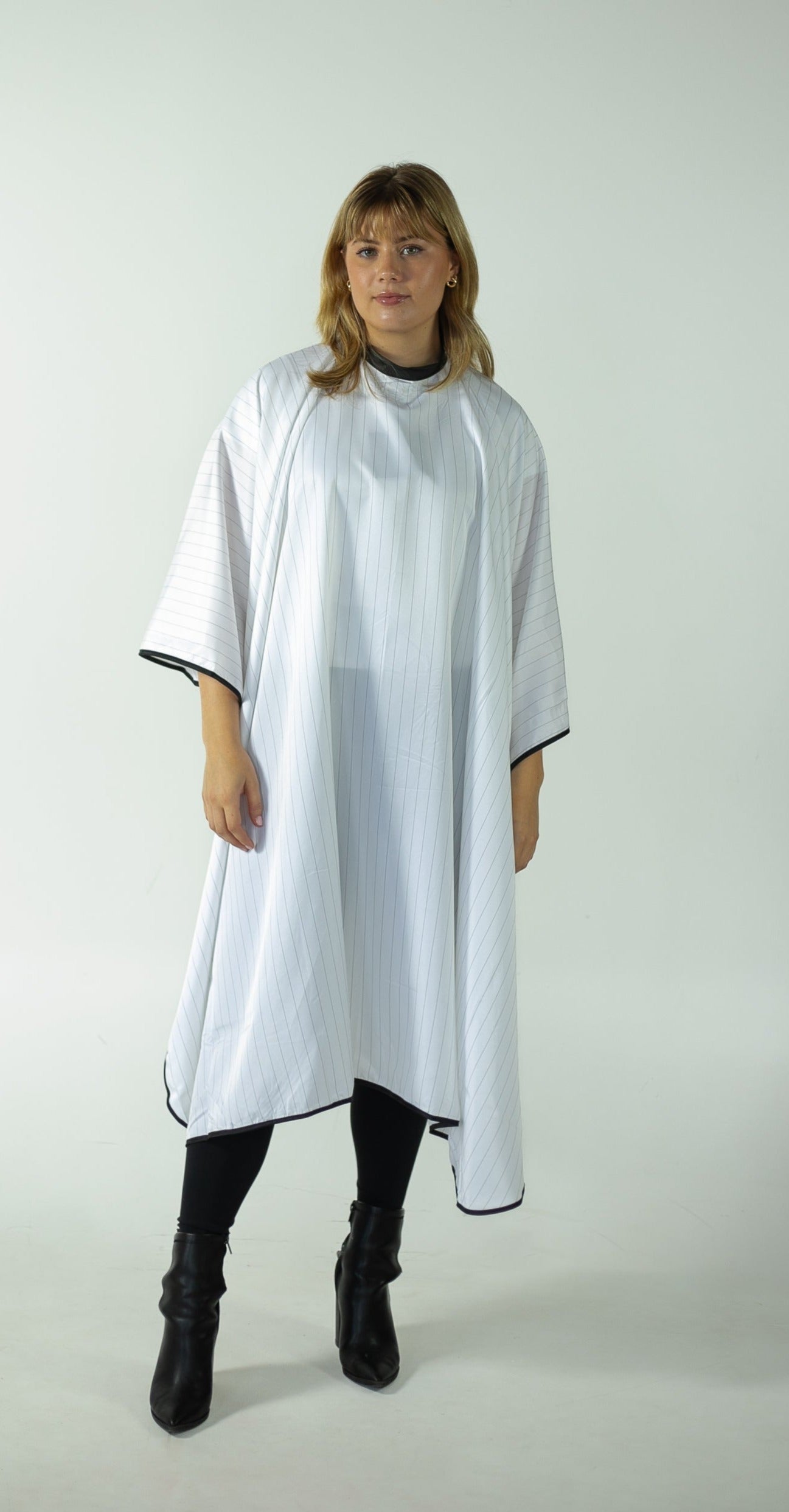 Durasilk™ Pinstripe Barber Cape