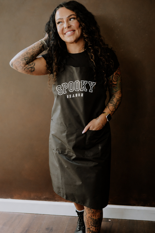 SPOOKY SEASON WATERPROOF APRON