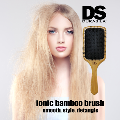 DS IONIC-INFUSED BAMBOO PADDLE BRUSH